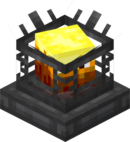 Blaze burner heated