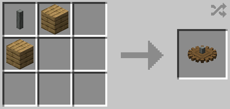 Large cogwheels recipe